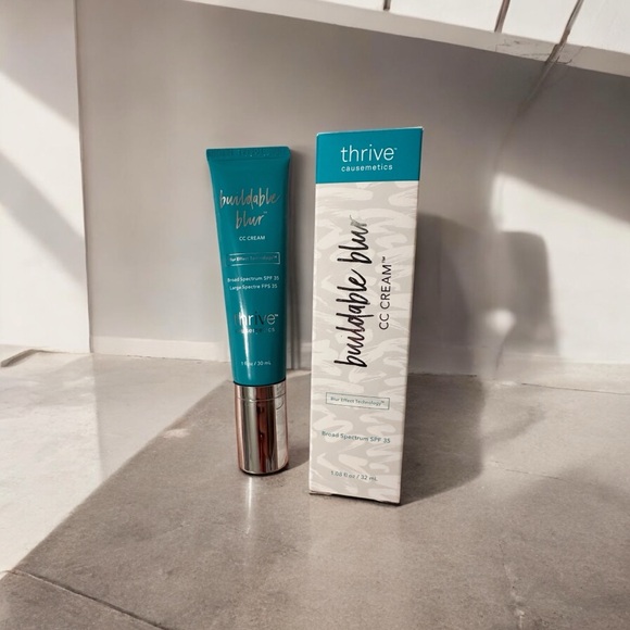 Thrive Causemetics Buildable Blur CC Cream SPF 35 • Fair• 1.08 Fl Oz 08/24. - Picture 1 of 3